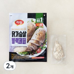 하림 닭가슴살 블랙페퍼, 510g, 1개입, 2개