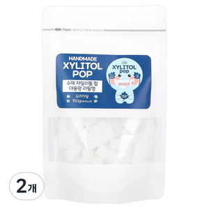 자일리톨팝 파우치 오리지널, 2개, 150g