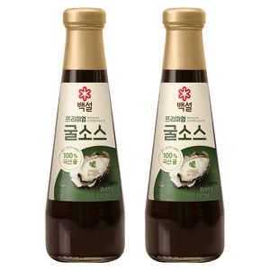 백설 프리미엄 굴 소스, 350g, 2개