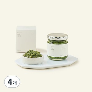 위크위크서울 바질페스토 소스, 100g, 4개