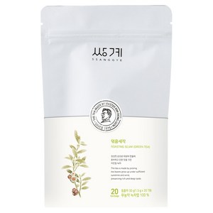 쌍계명차 신파우치 덖음세작 녹차 티백 20p, 1.5g, 20개입, 1개