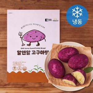 알앤알코리아 고구마빵 (냉동), 80g, 5개입, 1개