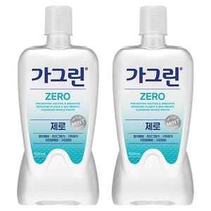가그린 제로 구강청결제, 1.2L, 2개 골드박스 특가