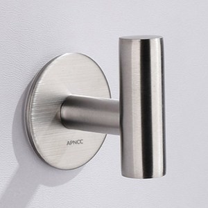 APNCC 고급형 부착식 후크걸이, 그레이, 3개