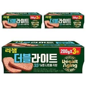 리챔 더블라이트, 200g, 9개
