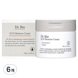 닥터바이오 에코 모이스처 크림, 300g, 6개