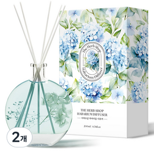 더허브샵 하바리움 디퓨저, 2개, 200ml, 호텔우드