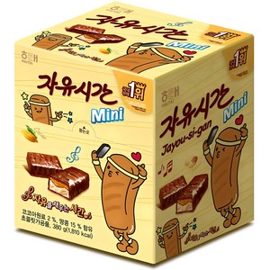 자유시간 미니 초콜릿, 380g, 1개