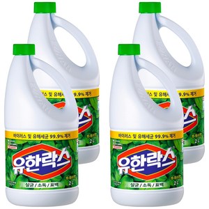 유한락스 후레쉬, 2L, 4개