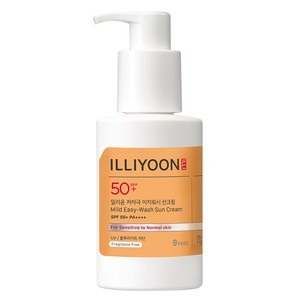 일리윤 저자극 이지워시 선크림 SPF50+ PA++++, 150ml, 1개 골드박스 특가