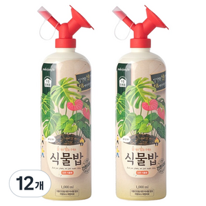 메이크정글 식물밥 보틀 모든식물용 식물영양제 액체비료 랜덤발송, 12개, 1L
