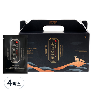 래오이경제 흑염소 진액 원 30p, 2.1L, 4박스