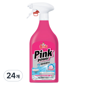 홈스타 핑크파워 욕실 찌든때 클리너, 510ml, 24개