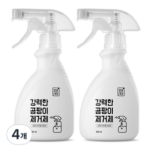깔끔대장 곰팡이제거제, 300ml, 4개