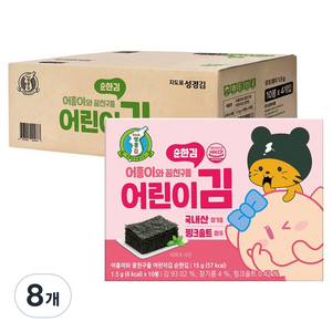 지도표성경 어린이 순한김, 15g, 8개
