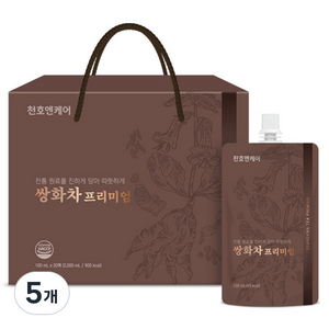 천호엔케어 쌍화차 프리미엄, 100ml, 20개입, 5개