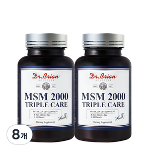 닥터브라이언 MSM 2000 트리플케어, 8개, 162g