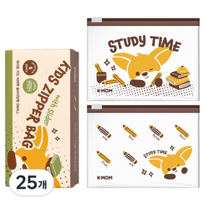 케이맘 키즈 지퍼백 슬라이딩형 20p, 25개