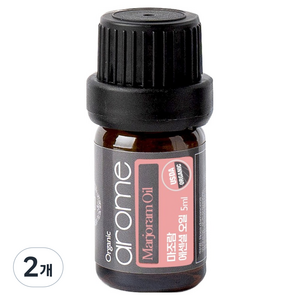 퓨어스 마조람 에센셜 오일, 2개, 5ml