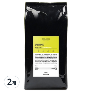 프리미어스 루즈티 자스민 홍차, 1kg, 2개, 1개입