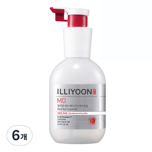 일리윤 MD 레드이치 케어오일, 200ml, 6개