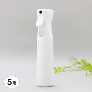 프랑디르 초미세 안개분사 미용실 분무기 200ml, 5개, 화이트