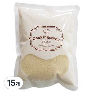 쿠킹스토리 아몬드 분말, 200g, 15개