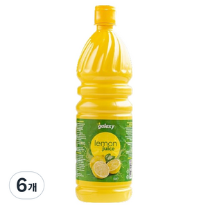 갤럭시푸즈 레몬즙, 1L, 6개