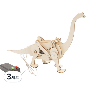 티처스 STEAM 브라키오사우루스 공룡 만들기 J-23, 3세트