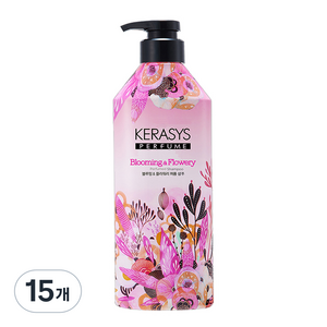 케라시스 퍼퓸 샴푸 블루밍 앤 플라워리향, 980ml, 15개