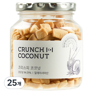 착한습관 코코넛청크, 130g, 25개