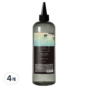 Larome 디퓨저 리필, 아쿠아시크릿, 1.05L, 4개