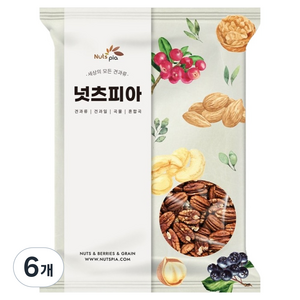 넛츠피아 피칸 반태, 1kg, 6개