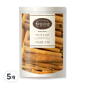 한방선생 시나몬스틱, 400g, 5개