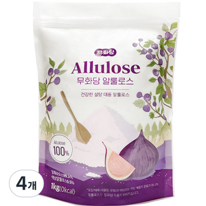 무화당 알룰로스, 1kg, 4개