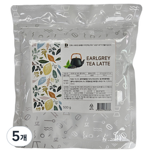 파피루 얼그레이 홍차라떼, 500g, 5개, 1개입