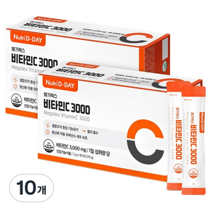 뉴트리디데이 메가렉스 비타민C 3000, 10개, 90회분