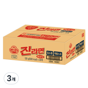 오뚜기 진라면 매운맛 업소용 120g, 90개