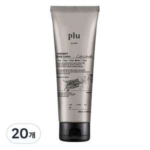 플루 테라피 바디로션 릴리 바닐라 바닐라&코코넛향, 200ml, 20개