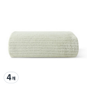 소니오 코지 무드 소프트 목욕 바스타월 35 x 75 cm, 06 그린, 4개