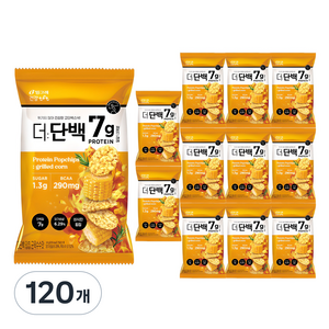 더단백 팝칩 군옥수수맛, 44g, 120개