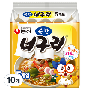 너구리 순한맛 120g, 50개