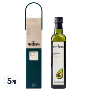 페페브루노 아보카도오일, 500ml, 5개