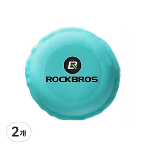락브로스 휴대용 타이어 마카롱 펑크 패치, 블루, 2개