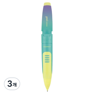 밀란 선셋 컴팩트 샤프 랜덤발송 18502920SN, 3개, 0.7mm