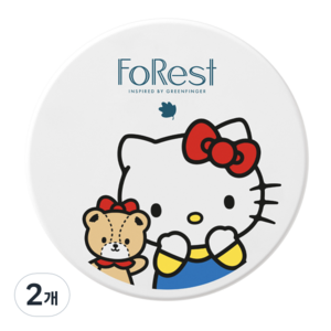 그린핑거포레스트 선쿠션 헬로키티 에디션, 13g, 2개