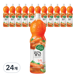 자연은 당근 주스, 1.5L, 24개