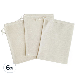 젊은이마켓 삼베 주머니, 6개