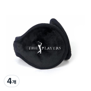 PGA투어 THE PLAYERS 퍼 이어 워머, 블랙, 4개
