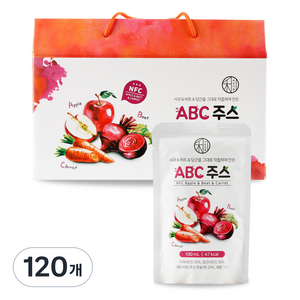 바로이즙 ABC주스, 100ml, 4박스